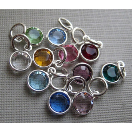 Add a Birthstone Charm – Swarovski Crystal Jewelry Add On