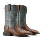 Brown with Baby Blue / 8 D
