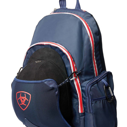 Ariat Ring Riding Backpack – Equestrian Backpack with Helmet Sling, Spur Ring & Crop Holder