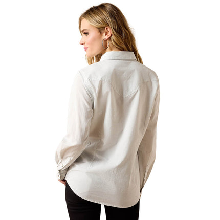 Ariat Women's Stella Western Snap Shirt – Long Sleeve Cowgirl Classic