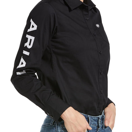 Ariat Women’s Team Kirby Wrinkle-Resistant Stretch Western Performance Shirt