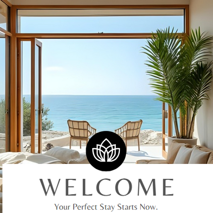 Editable Airbnb Welcome Booklet Template – 40 Pages of Customizable Guest Essentials