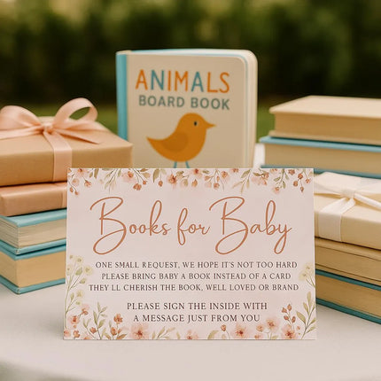 Baby in Bloom Baby Shower Invitation Bundle Printable