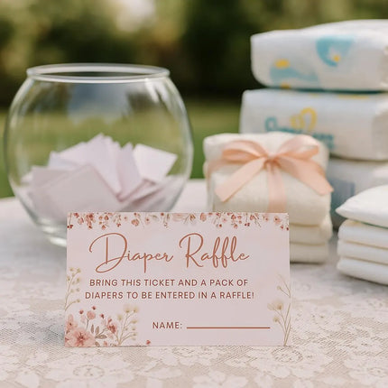 Baby in Bloom Baby Shower Invitation Bundle Printable