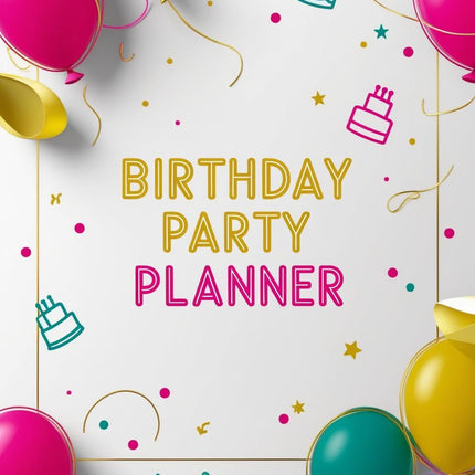 Birthday Party Planner | 30-Page Canva Template