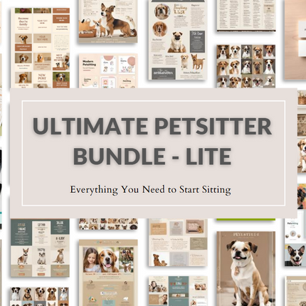 Ultimate Pet Sitting Bundle – Lite Version