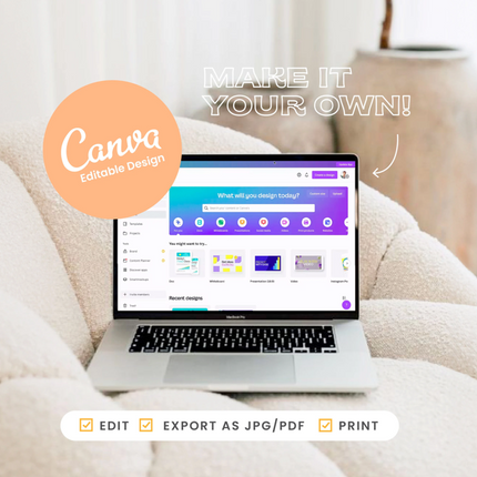 Birthday Party Planner | 30-Page Canva Template