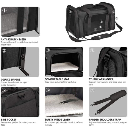 Collapsible Cat Dog Carrier