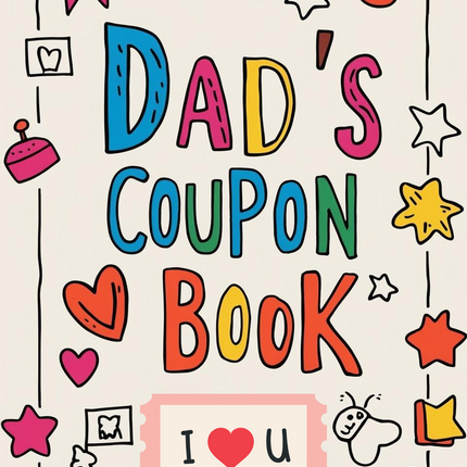 DIY Dad Coupon Book – Printable, Editable