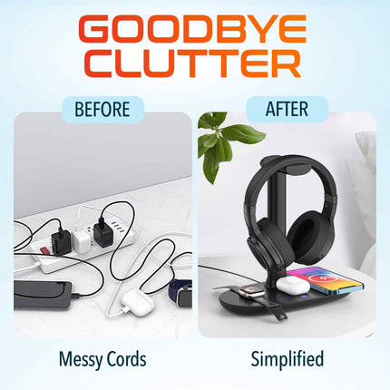 Delton M101 Wireless Computer Headset with Microphone