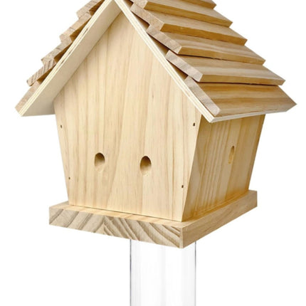 Durable Outdoor Carpenter Bee Trap – Pine Wood, Eco-Friendly, Hanging or Mounting, Multiple Styles