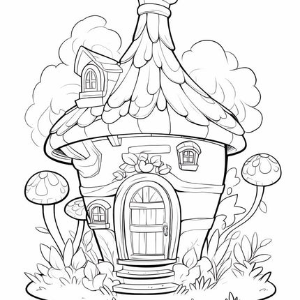 200 Cozy Pocket Room Coloring Pages – Printable PDF or Use Digitally
