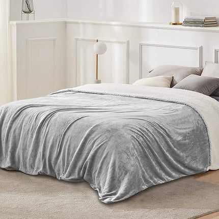Fleece Throw Blanket Flannel Bed Cover