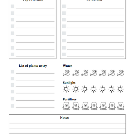 Ultimate Garden Planner – 40+ Page Canva Template
