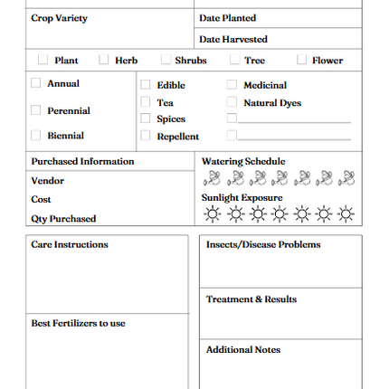 Ultimate Garden Planner – 40+ Page Canva Template