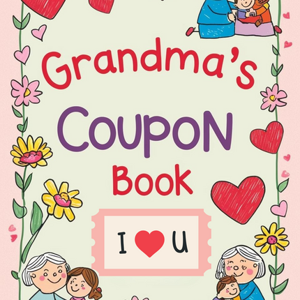 Grandma Coupon Book Printable – Mother’s Day Gift from Kids – Editable Canva Template