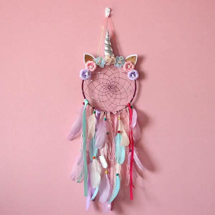 Handmade Feather Dream Catcher Wall Hanging Decoration