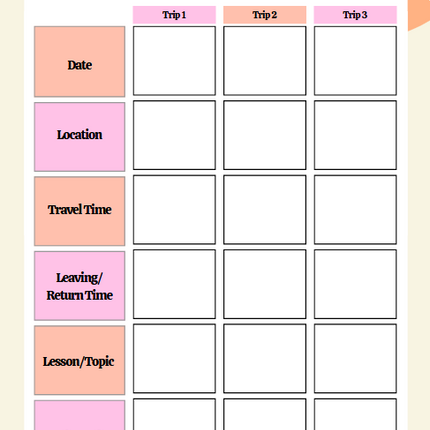 Homeschool Planner | 70-Page Canva Template