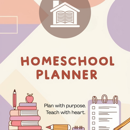 Homeschool Planner | 70-Page Canva Template