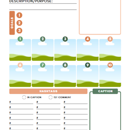 Instagram Planner | 34-Page Canva Template