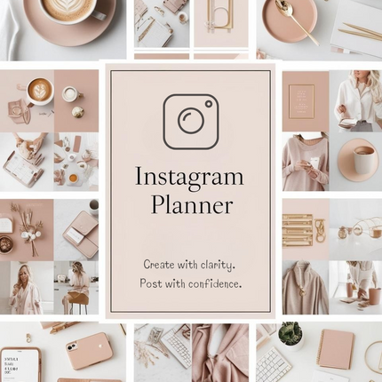 Instagram Planner | 34-Page Canva Template