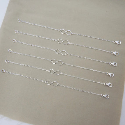 Sterling Silver Infinity Bracelet – Simple & Minimal Everyday Jewelry