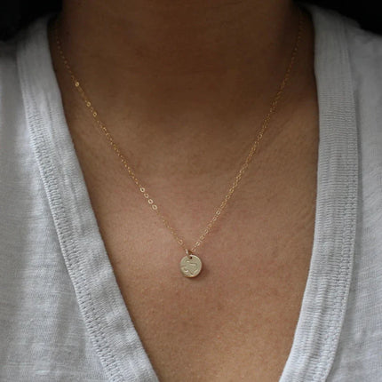 Dainty State Necklace – Personalized Gold or Silver State Pendant Jewelry