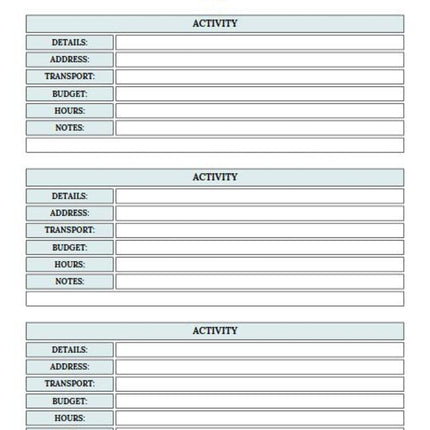 Ultimate Travel Planner | 33 Pages | Printable & Editable