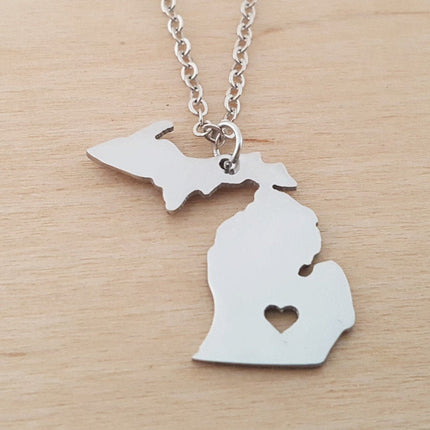 Michigan State Necklace