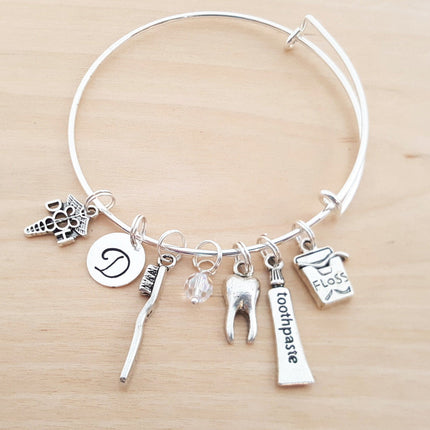 Dental Hygienist Personalized Bracelet