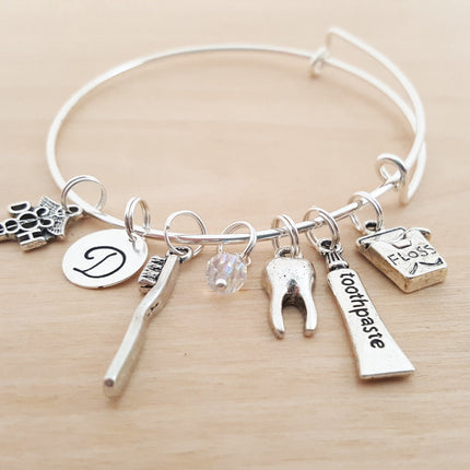 Dental Hygienist Personalized Bracelet