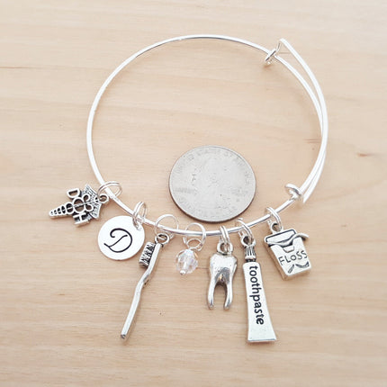Dental Hygienist Personalized Bracelet