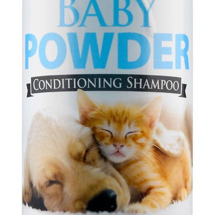 Jeffers Pet Baby Powder Tearless Conditioning Shampoo for Puppies and Kittens