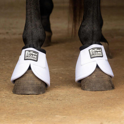 Jeffers No-Turn Bell Boots for Horses, Solid Colors, 2 ct