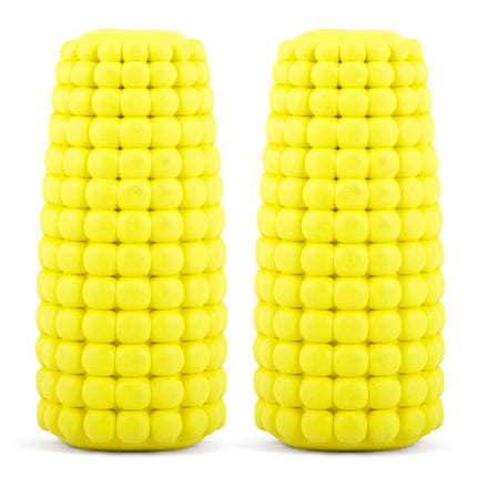 Jeffers Corn Cob Natural Rubber Stuffable Treat Dispenser Dog Dental Chew Toy