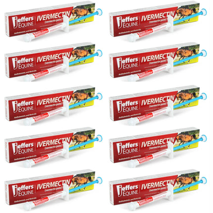 Jeffers Ivermectin Horse Dewormer Gel, Apple Flavored
