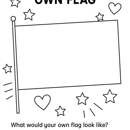 July 4th Educational Coloring & Activity Book for Kids