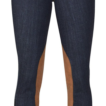 Kerrits Women's Stretch Denim Knee Patch Riding Breeches