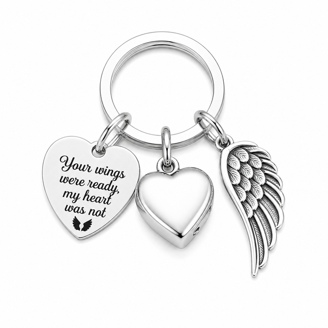 Memorial Cremation Ashes Keychain