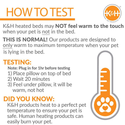 K&H Thermo-Lookout Pod Heated Cat Bed – Indoor Heated Cat Cave with Window, Removable Cushion, Cozy & Energy-Efficient