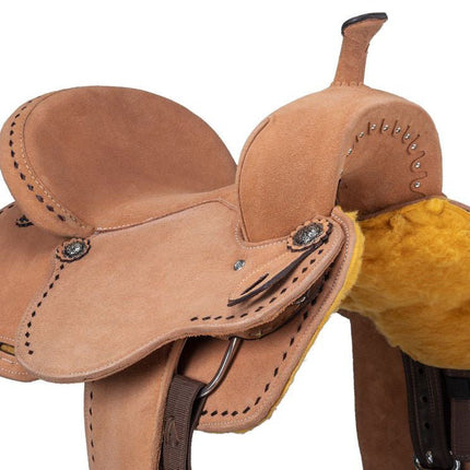 King Series Stratford Suede Barrel Saddle