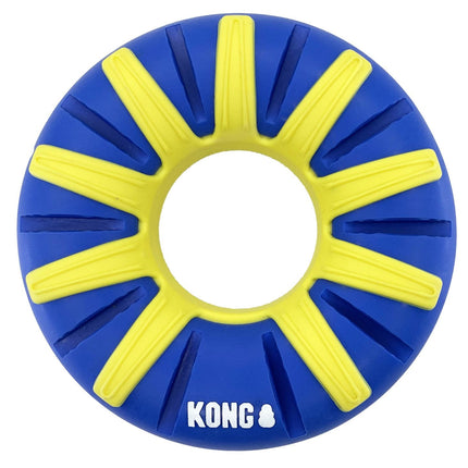 KONG Goodiez Ring, Blue/Yellow, Med