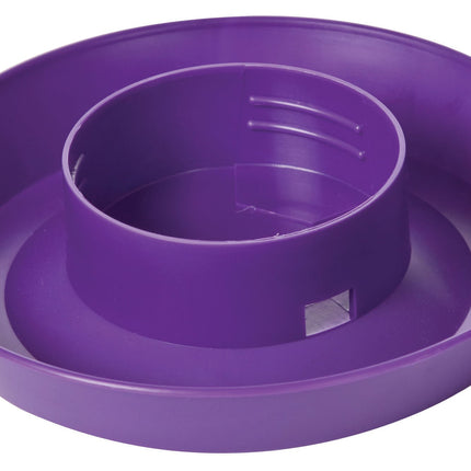 Little Giant 1 Quart Chicken Feeder & Waterer – Plastic Screw-On Jar & Base (Sold Separately)