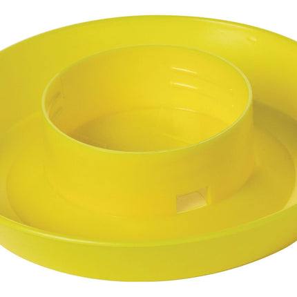 Little Giant 1 Quart Chicken Feeder & Waterer – Plastic Screw-On Jar & Base (Sold Separately)