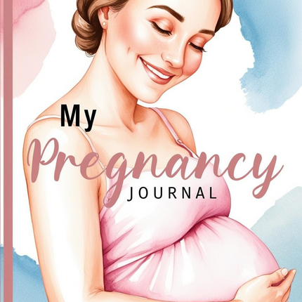Pregnancy Journal – 58-Page Editable Canva Template