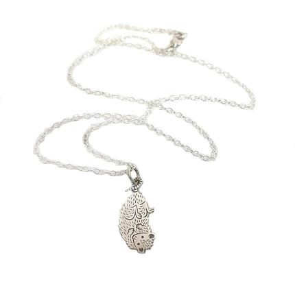 Opossum Possum Charm Sterling Silver Necklace