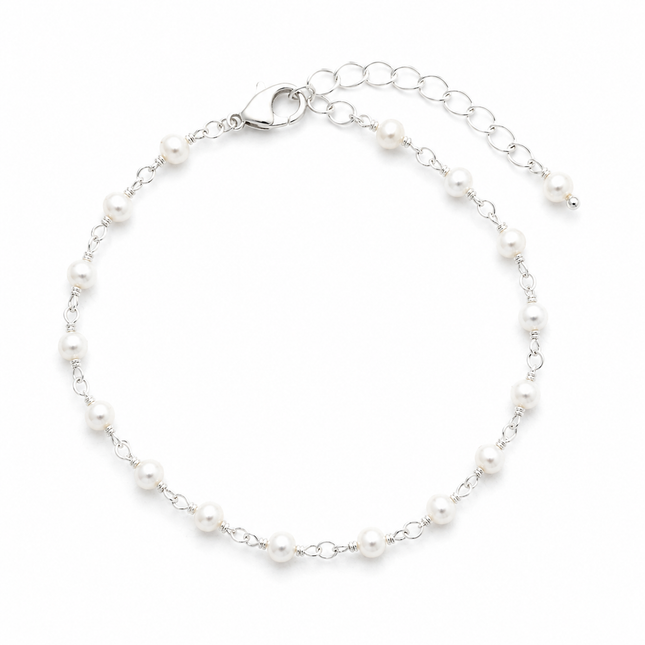 Sterling Silver Freshwater Pearl Bracelet