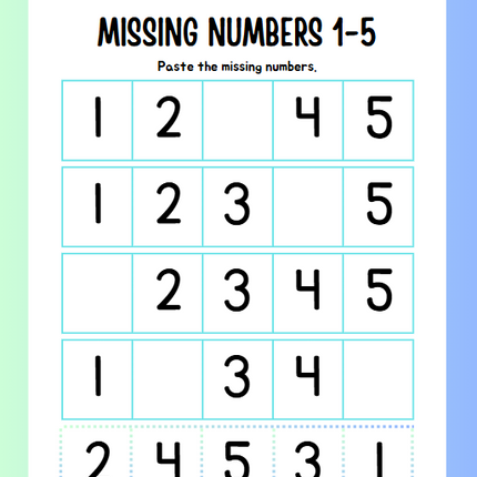 Editable Preschool Skills Workbook for Ages 3–4 – 17 Pages