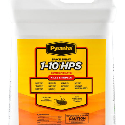 Pyranha Insect Control Space Fly Spray 1-10 HPS Concentrate for Barns, Stables, & Kennels