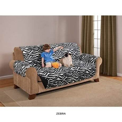 Quilted Water-Absorbent Reversible Furniture Protector - Assorted Styles